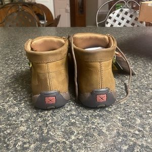 Women’s Twisted X Composite Toe Driving Mocs D Toe work boots